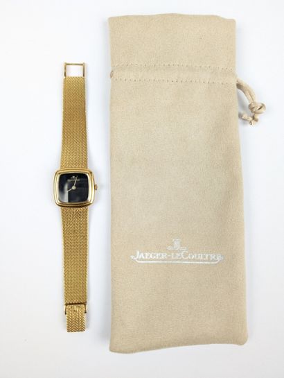 JAEGER LECOULTRE 
Montre bracelet en or jaune...