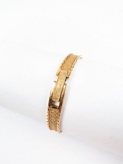 CERTINA
Montre bracelet dame en or jaune...