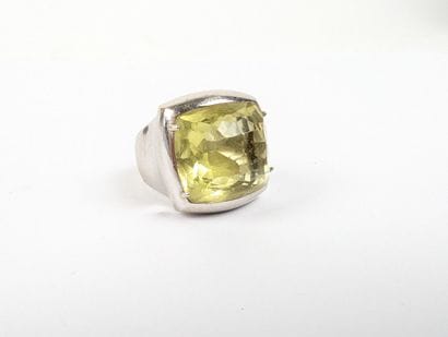 BRUSIDUE Italie
Bague en or blanc 750 ‰ sertie...