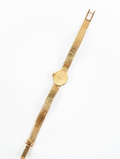 CERTINA
Montre bracelet dame en or jaune...