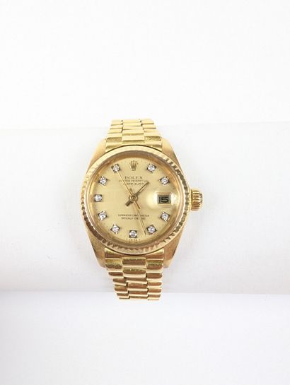 ROLEX 
Oyster Perpetual Lady's Datejust
Montre...