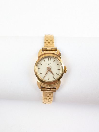 LIP
Montre bracelet dame en or jaune 750...