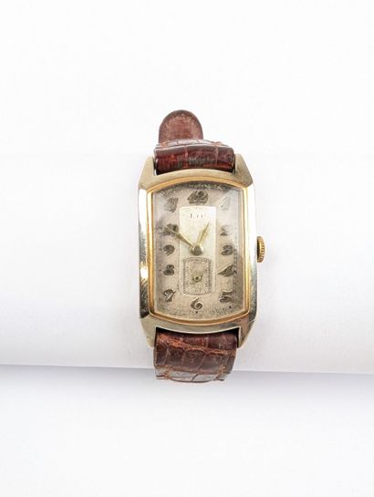 LIP
Montre bracelet, en or jaune et blanc...
