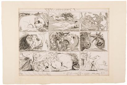 Pablo Picasso (1881-1973)
Sueño y Mentira...