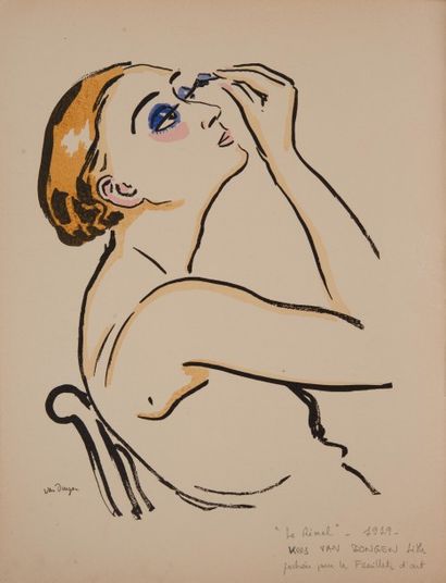 Kees VAN DONGEN (1877-1968)
Rimmel (Femme...