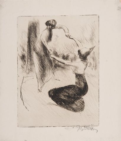 Jacques VILLON (1875-1963)
Portrait de Paul...
