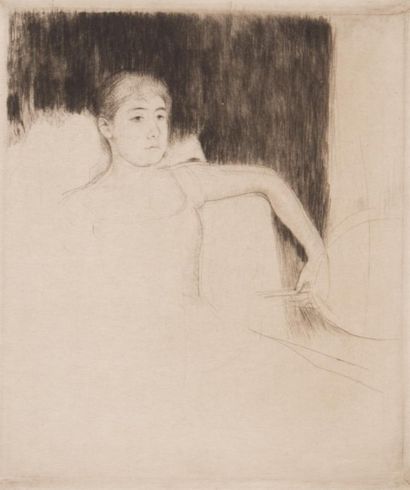 MARY CASSATT (1844-1826)
Tea. c. 1890. Pointe...