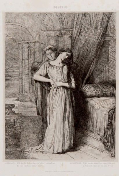 Théodore CHASSÉRIAU (1819-1856)
Othello /...