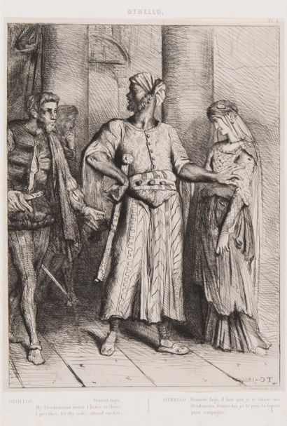 Théodore CHASSÉRIAU (1819-1856)
Othello /...