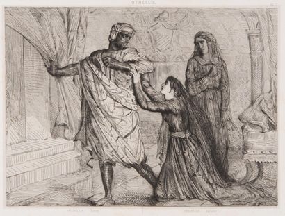 Théodore CHASSÉRIAU (1819-1856)
Othello /...