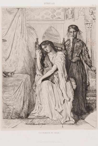Théodore CHASSÉRIAU (1819-1856)
Othello /...