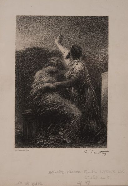 Henri FANTIN-LATOUR (1836-1904)
Réunion de...