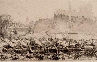 AUGUSTE LEPERE (1849-1918)
Le Pont-Neuf,...