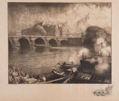 AUGUSTE LEPERE (1849-1918)
Le Pont-Neuf,...