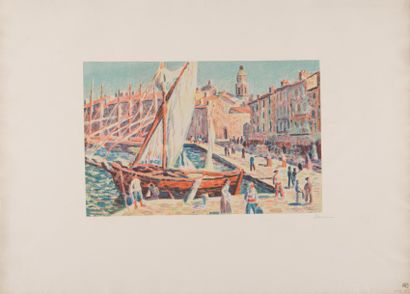 Maximilien Luce (1858-1941)
Saint-Tropez....