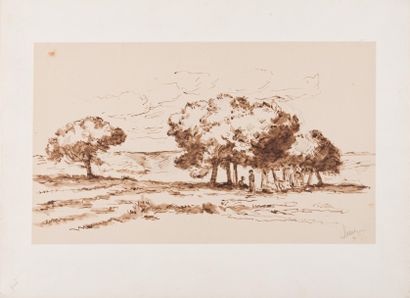 Maximilien Luce (1858-1941)
[Paysage]. Lithographie...