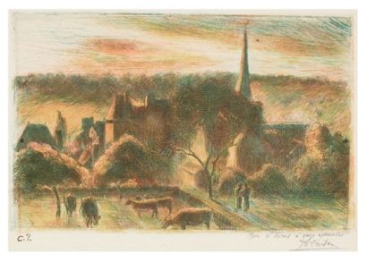 Camille PISSARRO (1830-1903)
Rare ensemble...