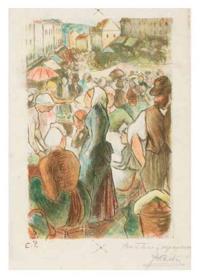 Camille PISSARRO (1830-1903)
Rare ensemble...