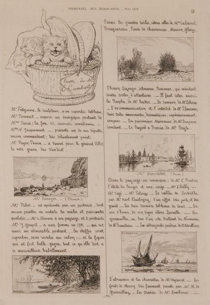 ADOLPHE MARTIAL POTÉMONT (1827-1883)
Annuaire...