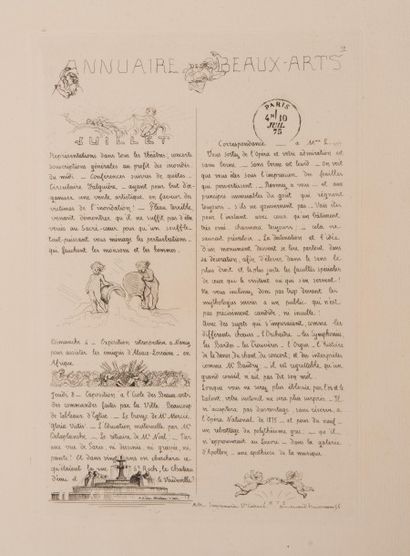 ADOLPHE MARTIAL POTÉMONT (1827-1883)
Annuaire...