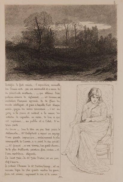 ADOLPHE MARTIAL POTÉMONT (1827-1883)
Annuaire...