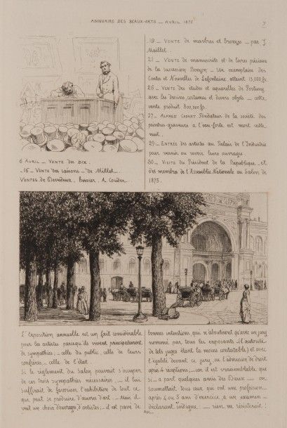 ADOLPHE MARTIAL POTÉMONT (1827-1883)
Annuaire...