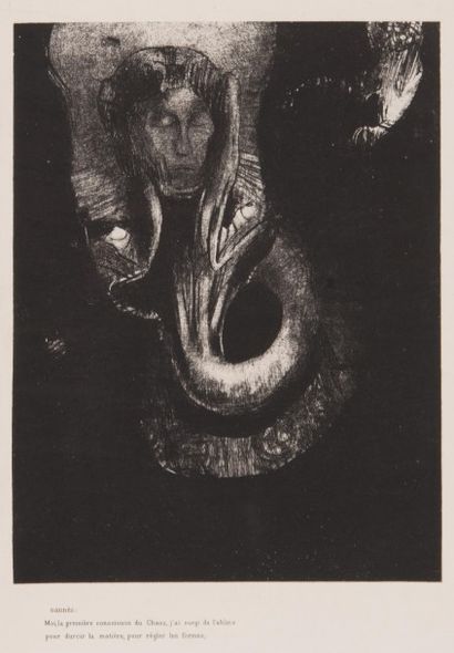 Odilon REDON (1840-1916)
Oannès (Tentation...