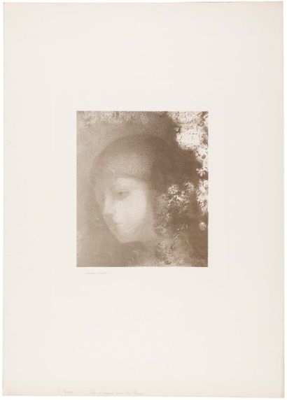 Odilon REDON (1840-1916)
Tête d’enfant avec...