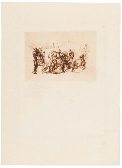 Auguste RODIN (1840-1917)
La Ronde. 1883-1884....