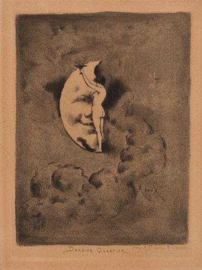 Marcel Roux (1878-1922)
L’avare. 1905. Eau-forte...