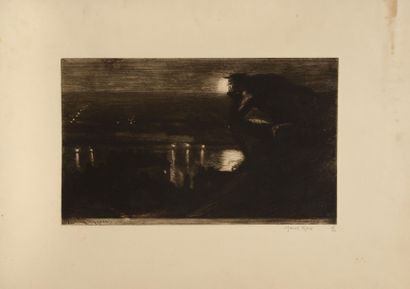 Marcel Roux (1878-1922)
L’avare. 1905. Eau-forte...