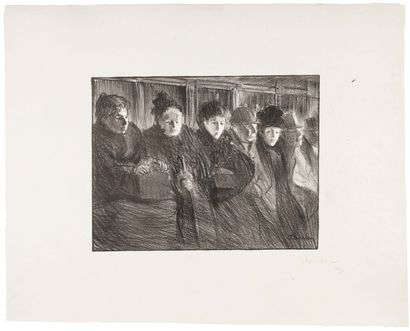 Théophile Alexandre STEINLEN (1859-1923)
Intérieur...