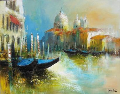 HAVARD
Venise. 100 x 100 cm.