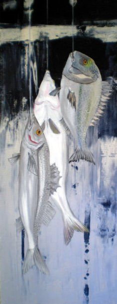Laëti de FLO
Retour de pêche (2008). Huile...