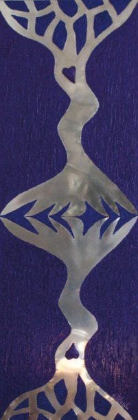 PELACCHI Nathalie
Deep blue metal tree (2009)....