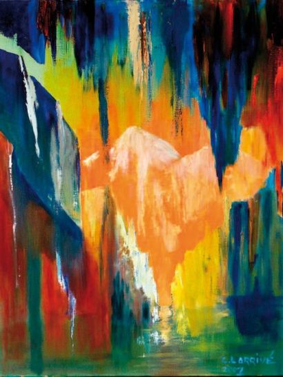 LARRIVÉ Claude
Enfermement (2007). Huile...