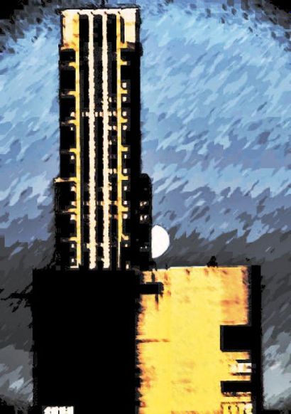 LORA Chantal
Skyscrapers moon, 2009. Photographie...