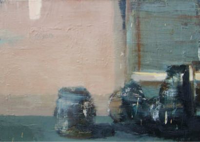SOBIERAJ Edyta
Sans titre (2008). Huile sur...