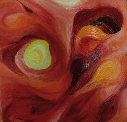 CHERNY
Amor divino, 2008. Huile sur toile....