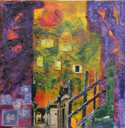 GRISI Denise
Repos 2008. Collage et acrylique...