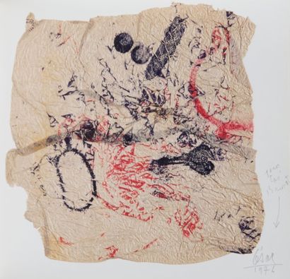 CESAR
RESTANY Pierre Restany, CESAR - Paris,...