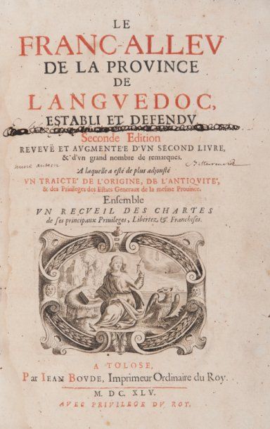 CASENAVE Pierre de
Franc-Alleu de la Province...