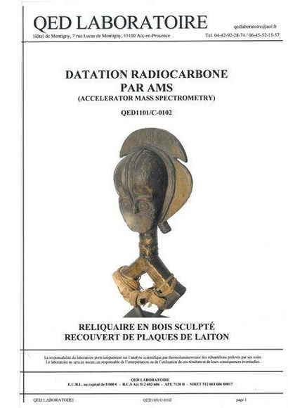 Figure de reliquaire MBULU NGULU KOTA, groupe...