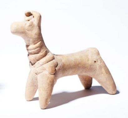Chien syro-hittite Terre cuite. III-IIème...