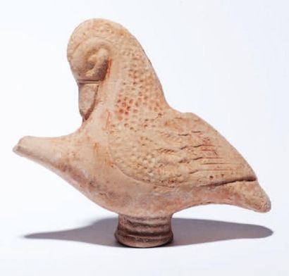 Vase plastique Terre cuite en forme de canard....
