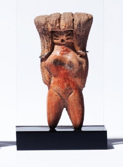 Statuette d'idole de fertilité Equateur (culture...