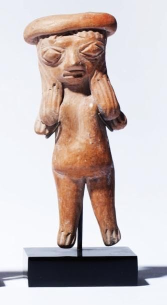 Statuette d'idole de fécondité Mexique Michoacan....