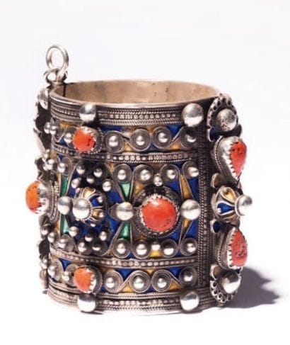 Large bracelet articulé Berbère Kabylie (XIXème...