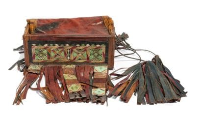 Sac-coffret Sahara (Touareg). Constitué d'un...
