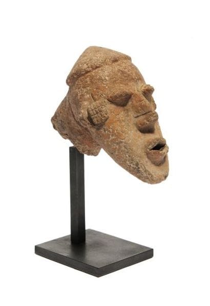 Tête de personnage Delta intérieur du Niger,...